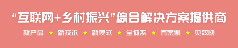 互聯網+鄉村振興+綜合解決方案提供商